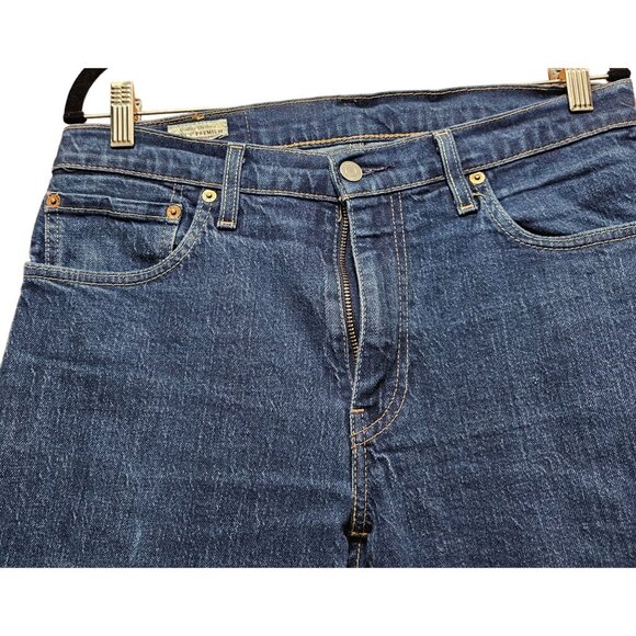 Levi 511 Jeans Men's Jeans 5 Pocket medium dark denim  W32‎ L30 - Picture 3 of 11